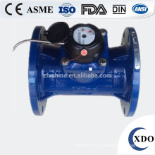 XDO50-300 ISO4064 horizontal dial seco woltman medidor de agua de riego